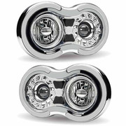 365 YEAR 2017 RETRO SERIES DOUBLE ROUND LED PROJECTION HEADLIGHTPASSENGER SIDE