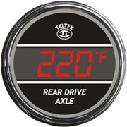 FLT CABOVER YEAR 1991 RED DIGITAL AXLE TEMPERATURE GAUGE REAR DRIVE 100-300 DEGREE F