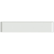 18 Inch Chrome Rolled End American Eagle Bumper With Tow 4 Oval Light Holes Replacement