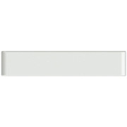 22 Inch Chrome Rolled End American Eagle Bumper With 8 Oval Light Holes Replacement