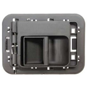Chrome 2.25 Inch Small Gauge Bezel With Visor Replacement