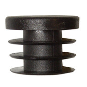 BLACK PLUG BUTTON PLASTIC FITS 1IN TUBE Replacement