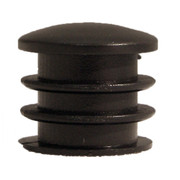 BLACK PLASTIC END PLUG FITS 0.75IN 0.875IN TUBING Replacement