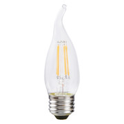 LED 5.5W B10 Bent Tip Dimmable TruLine 5000K Daylight 13-Year Life 2-Pack Replacement