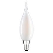 LED 5.5W B10 Bent Tip Dimmable TruLine Frosted 2700K Soft White 13-Year Life 2-Pack Replacement
