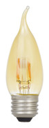 LED 4W B10 Bent Tip Dimmable 2200K Warm White Generation 2 Replacement