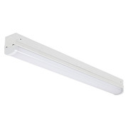 20W 24IN LED Strip Fixture 120-277V 0-10V Dimmable Selectable Color Temperature White Finish Replacement