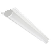 25W 48IN LED Strip Fixture 120-277V 0-10V Dimmable 5000K Daylight White Finish Replacement