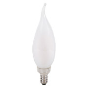 LED 5.5W B10 Bent Tip Dimmable TruLine Frosted 5000K Daylight 13-Year Life 2-Pack Replacement