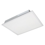 35W LED 2x2 Flat Panel 120-277V 0-10V Dimmable Selectable Color Temperature White Finish Replacement