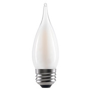 LED 5.5W B10 Bent Tip Dimmable TruLine Frosted 2700K Soft White 13-Year Life 2-Pack Replacement