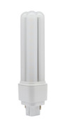 LED 7W PL Double Tube CFL Replacement Omnidirectional 3000K Warm White G24d Base Type AB Replacement