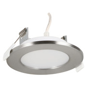 LED Slim Micro Disk Trim Ring 3IN Satin Nickel Replacement