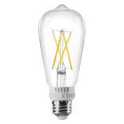 LED 7.5W ST19 Edison Style Dimmable Clear TruLine Selectable Color Replacement
