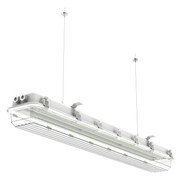 LED Hazardous Location Linear Light 40W 347-480V Dimmable 5000K Daylight White Finish Replacement