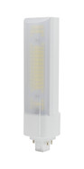 LED 15W PL Quad Tube CFL Replacement Dimmable Horizontal 4100K Cool White G24q Base SubstiTUBE Replacement