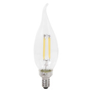 LED 4W B10 Bent Tip Dimmable TruLine 5000K Daylight 13-Year Life 2-Pack Replacement