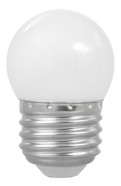 LED 1.5W S11 Frosted Indicator Bulb 3000K Warm White Medium Base Black Replacement