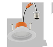 LED 5IN6IN Retrofit Downlight Kit 1300 Lumens Standard Trim Selectable CCT Smooth Trim Replacement