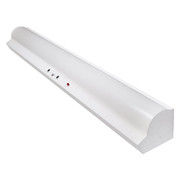 45W 48IN LED Stairwell Light 120-277V 0-10V Dimmable Sel CCT White Finish USE Listed Replacement
