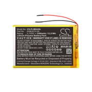 Tablet Battery 3300mAh 3.7V Black 12.21Wh Li-Polymer Replacement