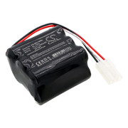 Door Lock Battery 2.3Ah 9V Black 20.7Wh Alkaline Replacement