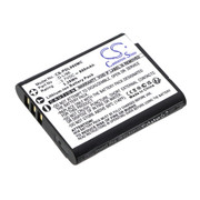 Camera Battery 0.89Ah 3.7V Black 3.29Wh Li-ion Replacement