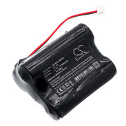 Door Lock Battery 2.3Ah 6V Black 13.8Wh Alkaline Replacement