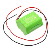 Emergency Lighting Battery 0.7Ah 12V Green 8.4Wh Ni-MH Replacement