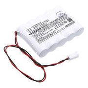 Emergency Lighting Battery 0.8Ah 6V White 4.8Wh Ni-CD Replacement