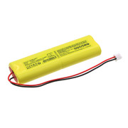 Flashlight Battery 2.2Ah 4.8V Yellow 10.56Wh Ni-MH Replacement