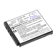 Camera Battery 0.6Ah 3.7V Black 2.22Wh Li-ion Replacement