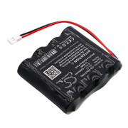 Door Lock Battery 2.3Ah 6V Black 13.8Wh Alkaline Replacement