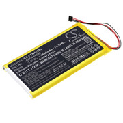 Amplifier Battery 4V 3.8Ah Black 15.2Wh Li-Polymer Replacement