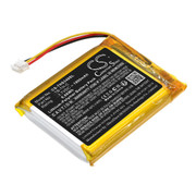 Personal Care Battery 1.8V 3.7Ah Black 6.66Wh Li-Polymer Replacement