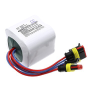 Alarm System Battery 6.5V 3.6Ah White 23.4Wh Li-SOCl2 Primary Battery Non-rechargeable Replacement