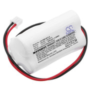 IN-0180276 Emergency Lighting Battery 0.8Ah 3.6V White 2.88Wh Ni-CD Replacement