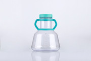 5L PC High Efficiency Erlenmeyer Flasks Flat bottom Seal Cap Sterile 1 pk 4 cs Replacement
