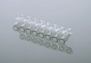 0.2ml PCR 8-strip Tubes Flat Caps Clear Non-sterile 120 pk 1200 cs Replacement