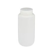 1000ml Wide Mouth Round Storage Bottle Natural Color PP non-Sterile 5 pk 50 cs Replacement