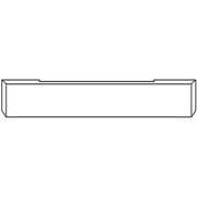 W900B AEROCAB YEAR 2010 20 INCH CHROME BOXED IN BUMPER WITH 20 DOWNWARD-FACING BULLET LIGHTS