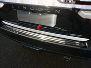 Stainless Steel Rear Deck Trim 1Pc 4-door SUV 2.188IN W Replacement