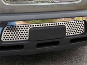 Stainless Steel Grille Accent 1Pc 4-door Hatchback For Kia Soul 10-11 Lower Insert Replacement