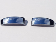 Chrome Plated ABS plastic Mirror Cover 2Pc Does not include Cut Out for turn signal Replacement