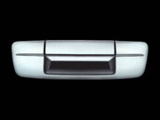 Chrome ABS Tailgate Handle Cover 2Pc 2-door 4-door Pickup Truck Does not include key access Replacement