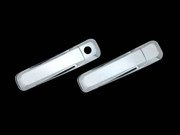 Chrome ABS Door Handle Cover 4Pc 2-door Pickup Truck 09-21 Ram 1500 09-21 Ram 2500 09-21 Ram 3500 Replacement