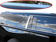 Stainless Steel Roof Rack Accent 6Pc 4-door SUV For Chev Suburban 15-20 Replacement