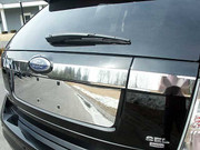Stainless Steel Trunk Accent Trim 3Pc 4-door SUV For Ford Edge 07-14 Replacement