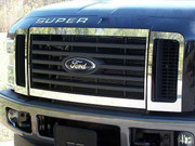 Stainless Steel Grille Accent 6Pc 2-door 4-door Pickup Truck Replacement