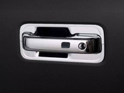 Chrome ABS Door Handle Cover 12Pc 4-door Pickup Truck Includes two smart key access points Replacement